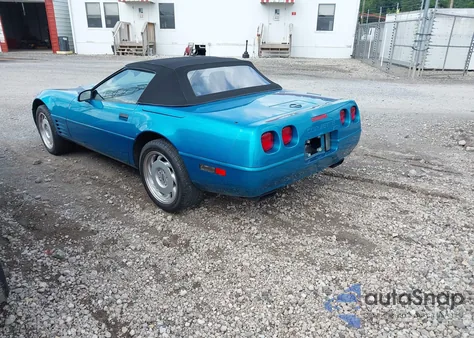 1992 Chevrolet Corvette из США, поврежденный, VIN 1G1YY33P0N5114962